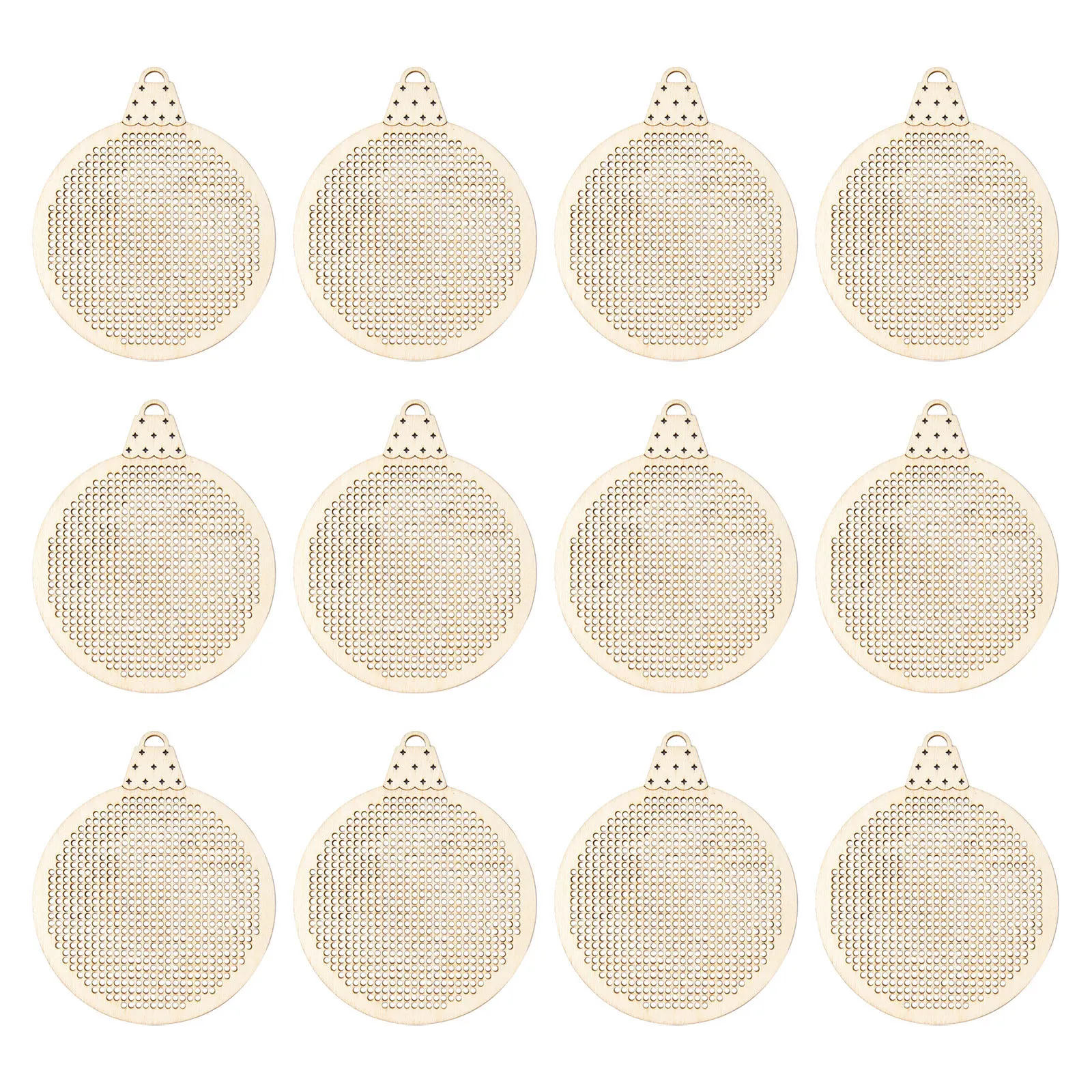 12Pcs Christmas Embroidery Wooden Chips DIY Cross Stitch Tags for Holiday Decor Craft Projects Reusable Wooden Hanging Ornaments
12Pcs Christmas Embroidery Wooden Chips DIY Cross Stitch Tags for Holiday Decor Craft Projects Reusable Wooden Hanging Ornaments