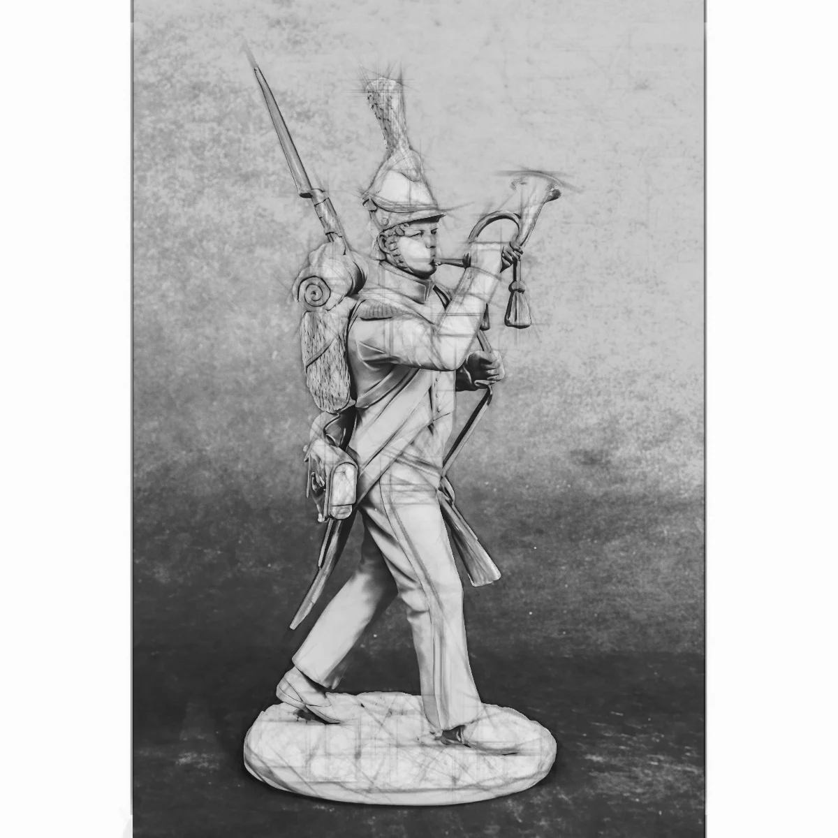 Resin soldier model GK - Portuguese Legion Infantry Regiment Second Lieutenant - Unassembled and unpainted DIY kit - 1824R
Resin soldier model GK - Portuguese Legion Infantry Regiment Second Lieutenant - Unassembled and unpainted DIY kit - 1824R