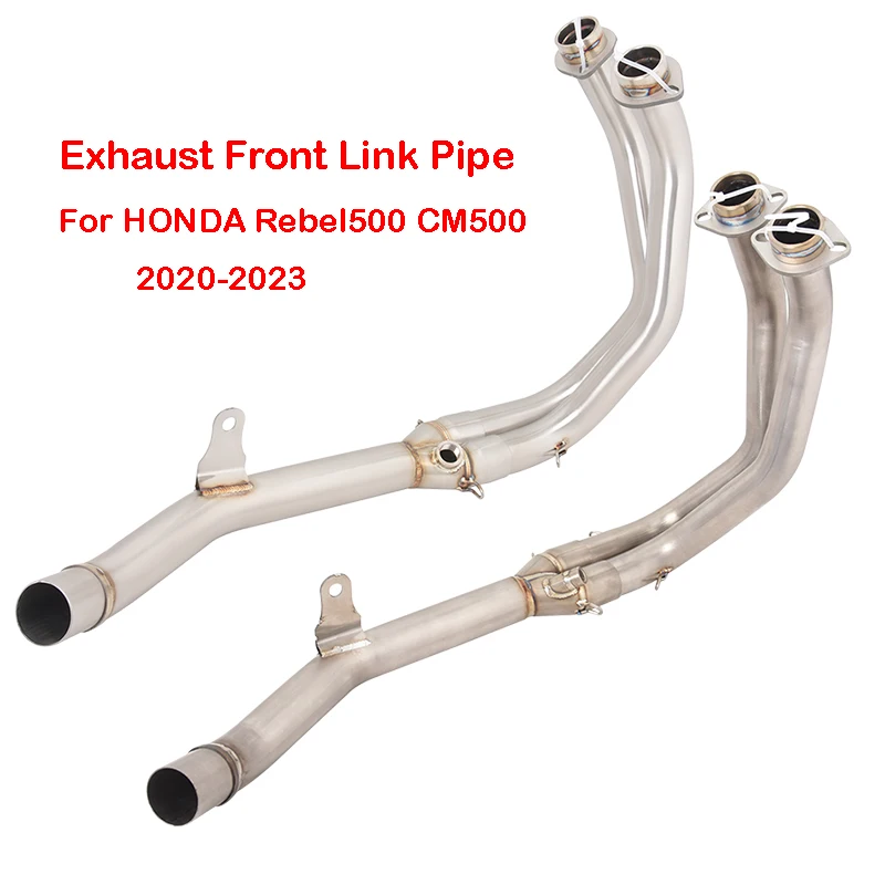 For HONDA Rebel500 CM500 2020-2023 Motorcycle Exhaust Header Link Pipe Front Mid Tube Stainless Steel Slip On Titanium Alloy
For HONDA Rebel500 CM500 2020-2023 Motorcycle Exhaust Header Link Pipe Front Mid Tube Stainless Steel Slip On Titanium Alloy