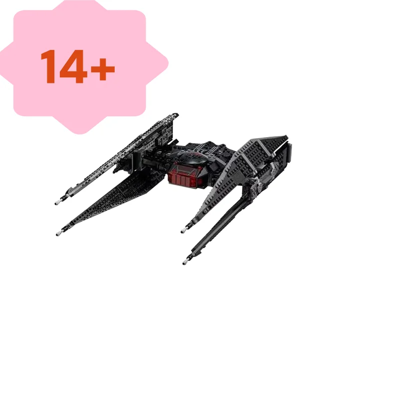 2026 new 630PCS MOC black fighter model DIY creative creative assembly puzzle birthday gift adult gift
2026 new 630PCS MOC black fighter model DIY creative creative assembly puzzle birthday gift adult gift