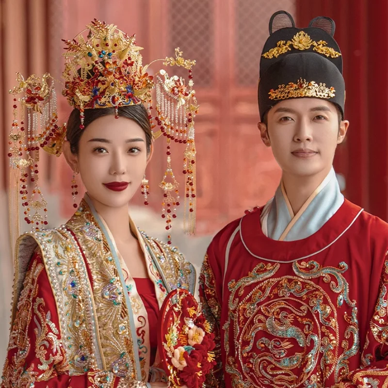 Китайская оригинальная свадебная мужская свадебная шляпа Hanfu, древняя официальная шляпа
Китайская оригинальная свадебная мужская свадебная шляпа Hanfu, древняя официальная шляпа