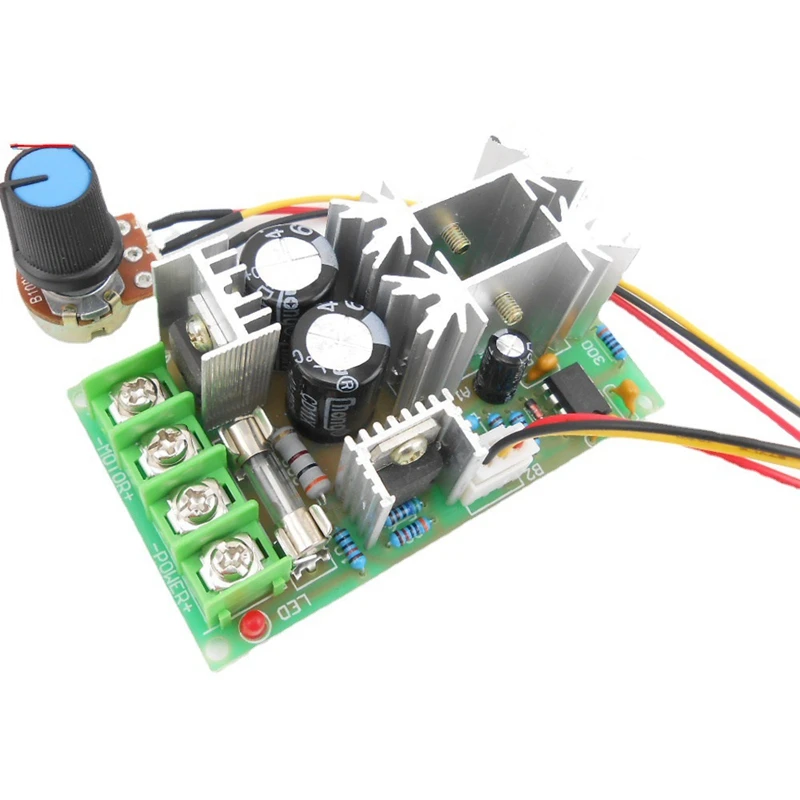 DC motor speed regulator 12V24V36V48V high-power drive module PWM controller 20A current regulator electronics
DC motor speed regulator 12V24V36V48V high-power drive module PWM controller 20A current regulator electronics