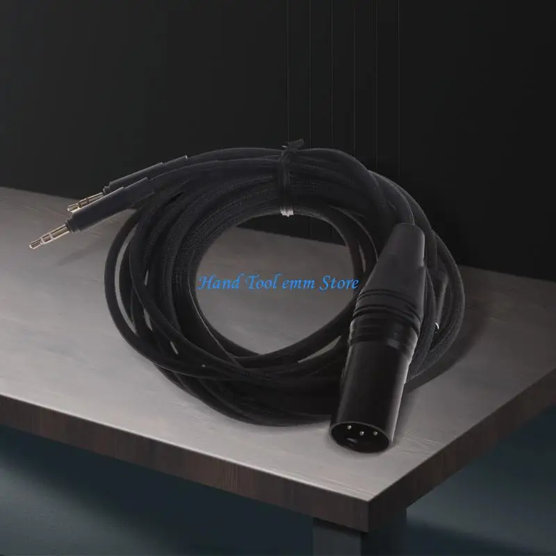 H37F 4Pin Balanced Cable for Hifiman Arya Sundara Ananda HE400SE Headphones 4Pin to Double 3.5mm Headset Cable Replacement
H37F 4Pin Balanced Cable for Hifiman Arya Sundara Ananda HE400SE Headphones 4Pin to Double 3.5mm Headset Cable Replacement