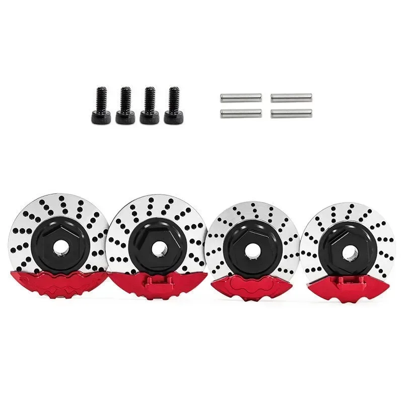 4PCS/Set Aluminium Alloy Mental Brake Disc Drive Hub for TRXS 1/10 4-TEC Drift Ford Mustang Accessories
4PCS/Set Aluminium Alloy Mental Brake Disc Drive Hub for TRXS 1/10 4-TEC Drift Ford Mustang Accessories