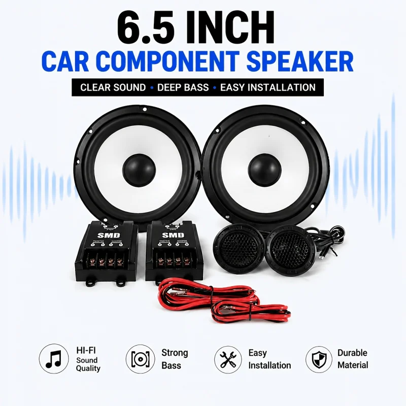 audio system,Powerful bass with full6.5Inch two-way car speaker universal car door -range sound quality,Suitable for car owners
audio system,Powerful bass with full6.5Inch two-way car speaker universal car door -range sound quality,Suitable for car owners