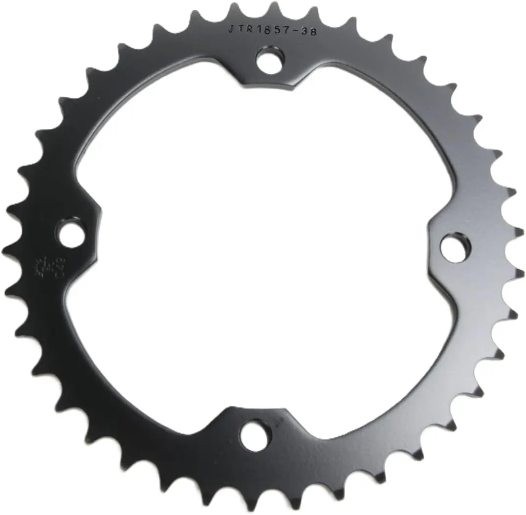 38 Tooth Steel Rear Sprocket for Motorcycle, Durable and Natural Finish, JTR1857.38 Compatible
38 Tooth Steel Rear Sprocket for Motorcycle, Durable and Natural Finish, JTR1857.38 Compatible