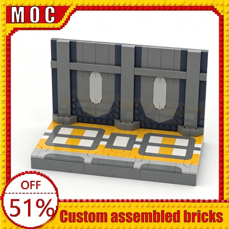 319PCS Interstellar Hangar Background Sci-Fi Base Scene MOC Space Building Block Model DIY Assembly Educational Toy Display Gift
319PCS Interstellar Hangar Background Sci-Fi Base Scene MOC Space Building Block Model DIY Assembly Educational Toy Display Gift