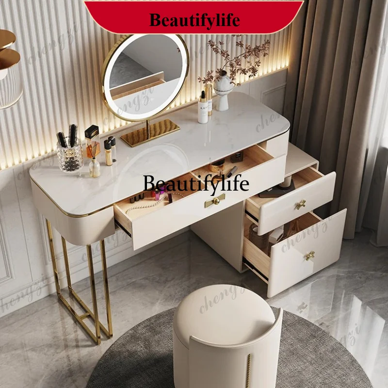 G153 Light Mirror Storage Vanity Table Stool Makeup Luxury Aesthetic Dressing Table Drawer Storage Schmink Tisch Bedroom Furnitu
G153 Light Mirror Storage Vanity Table Stool Makeup Luxury Aesthetic Dressing Table Drawer Storage Schmink Tisch Bedroom Furnitu