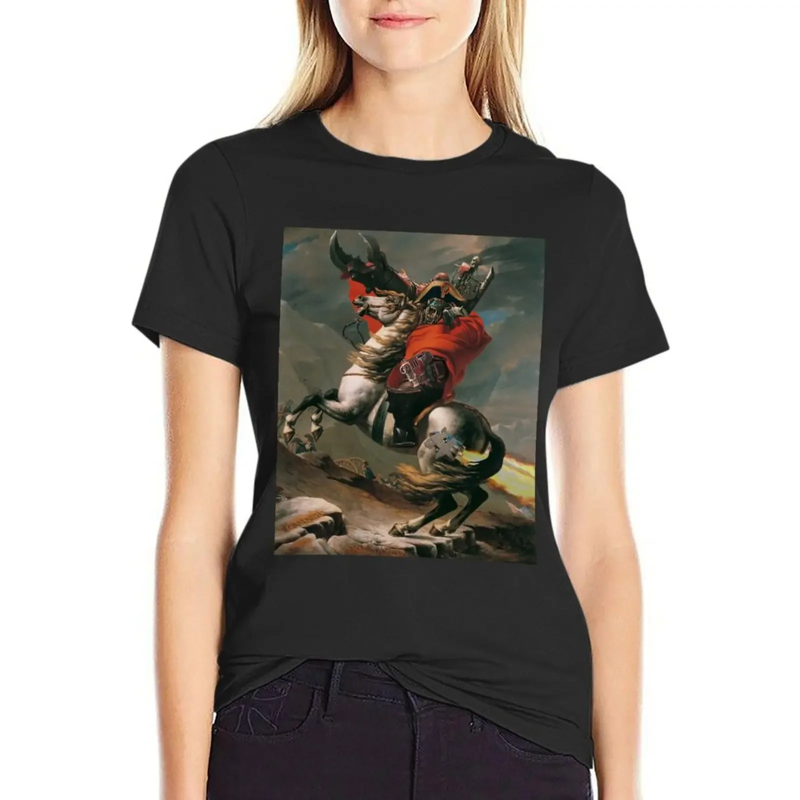 Napoleork Da Great T-Shirt sports fans summer clothes anime new edition t shirts for Women
Napoleork Da Great T-Shirt sports fans summer clothes anime new edition t shirts for Women