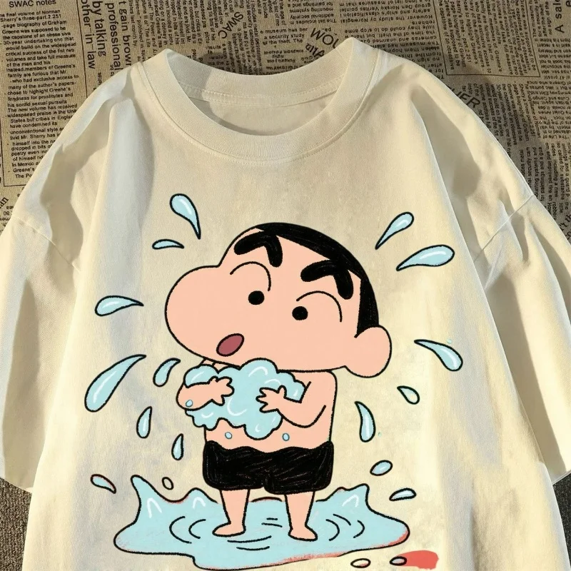 Crayon Shin Chan Bath Pattern 3D Printed Breathable Quick Drying Loose Comfortable Round Neck Short Sleeved T-shirt
Crayon Shin Chan Bath Pattern 3D Printed Breathable Quick Drying Loose Comfortable Round Neck Short Sleeved T-shirt