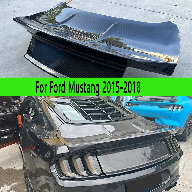 Для Ford Mustang 2015-2018 крышка багажника из углеродного волокна крышка багажника закрывает верхнюю крышку за крышкой багажника Обновление автозапчастей
Для Ford Mustang 2015-2018 крышка багажника из углеродного волокна крышка багажника закрывает верхнюю крышку за крышкой багажника Обновление автозапчастей