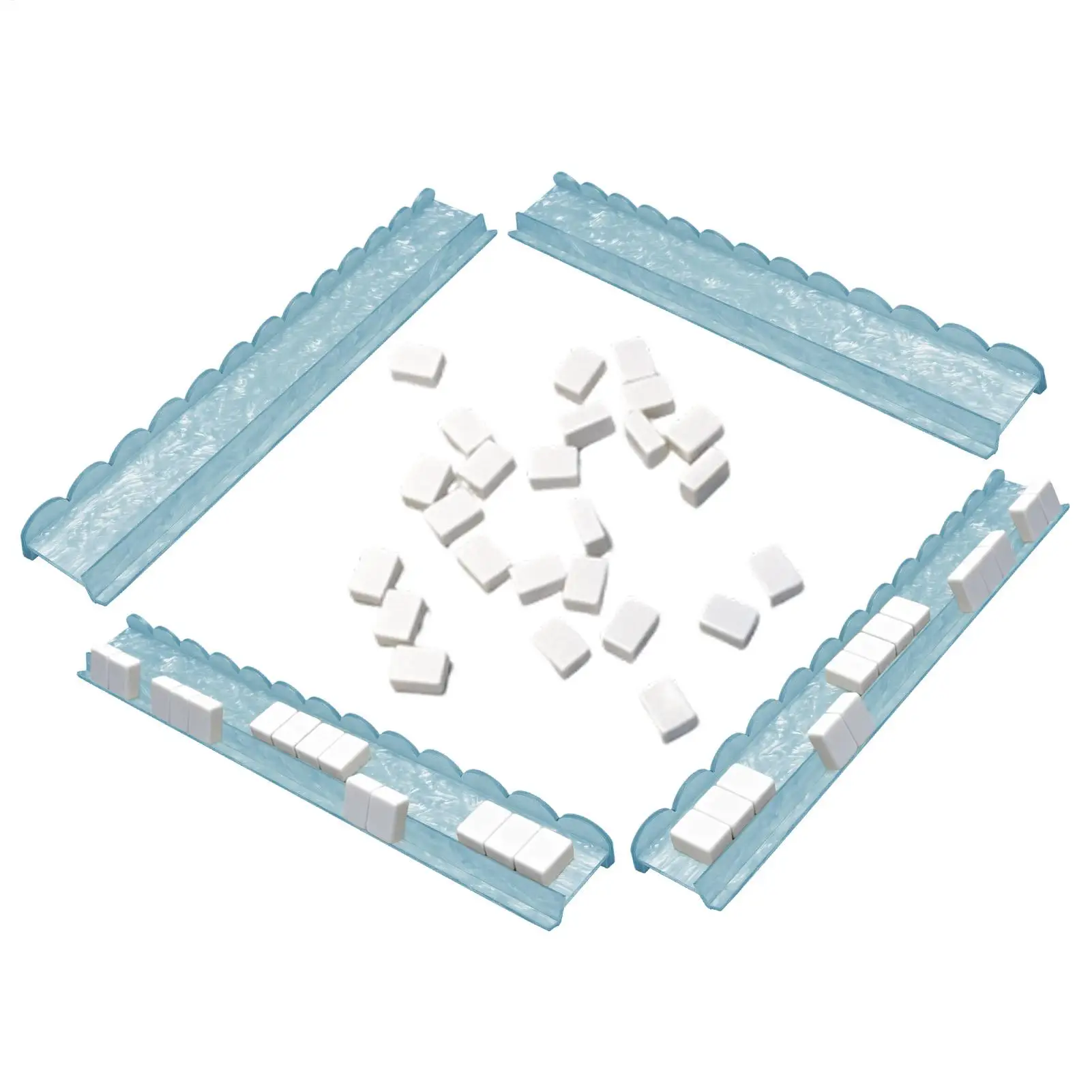 Scalloped Mahjong Racks with Pushers Acrylic Scalloped Magnetic Mah Jongg Pushers for Women Men Retirees Beginners Home Game
Scalloped Mahjong Racks with Pushers Acrylic Scalloped Magnetic Mah Jongg Pushers for Women Men Retirees Beginners Home Game