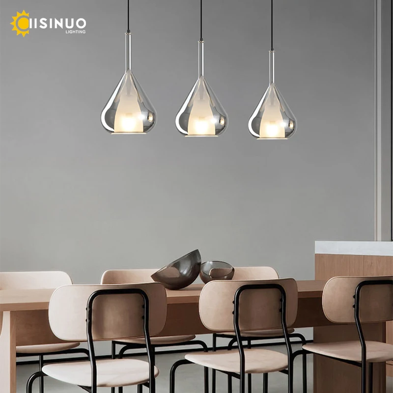 Minimalist Glass Pendant Light Adjustable Hanging Bedside Ceiling Lamp Artistic Bar Lighting for Dining Room Kitchen Island Cafe
Minimalist Glass Pendant Light Adjustable Hanging Bedside Ceiling Lamp Artistic Bar Lighting for Dining Room Kitchen Island Cafe