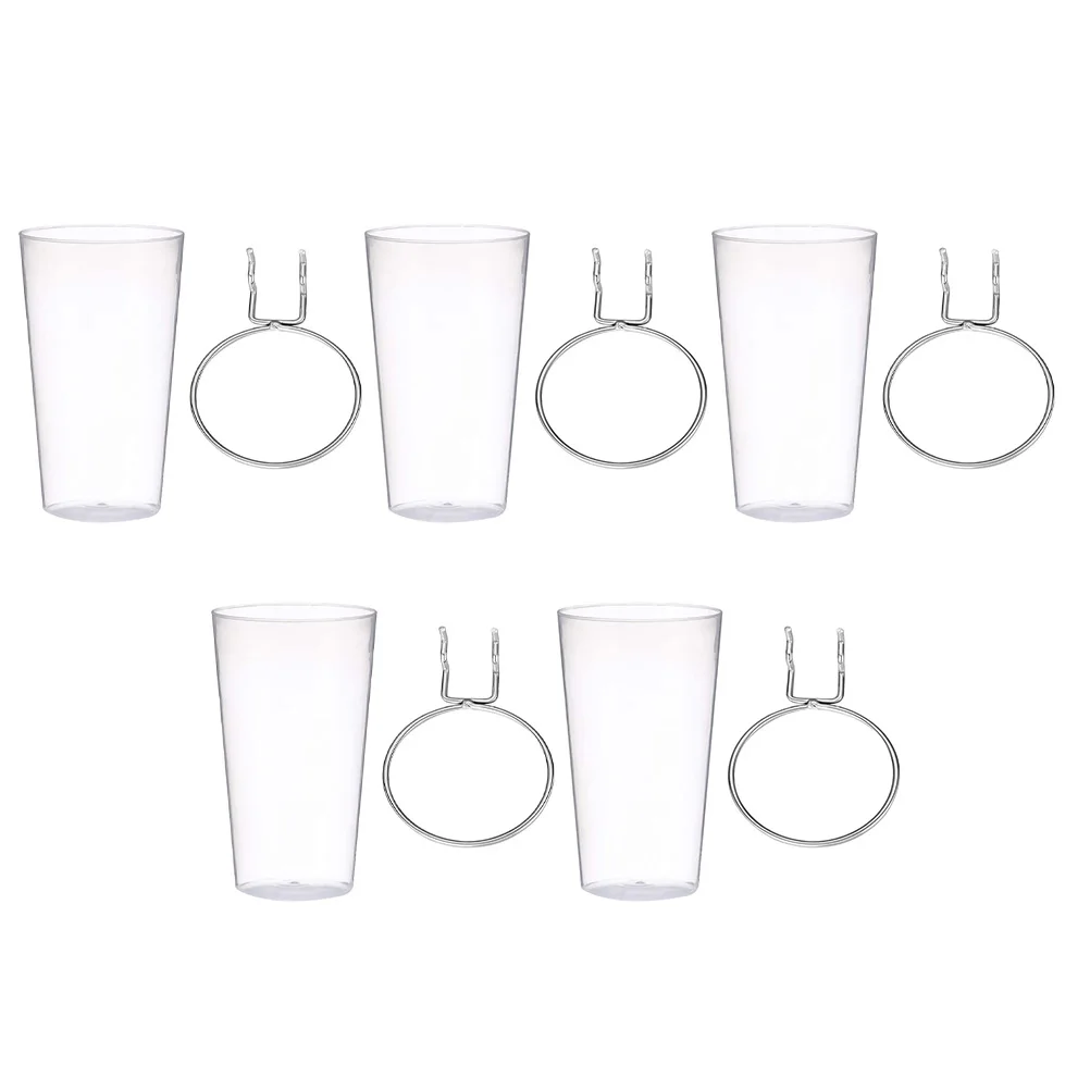 5 Sets Round Pegboard Hooks Cups Holder A3 Steel ABS Plastic Transparent Storage Tidy
5 Sets Round Pegboard Hooks Cups Holder A3 Steel ABS Plastic Transparent Storage Tidy