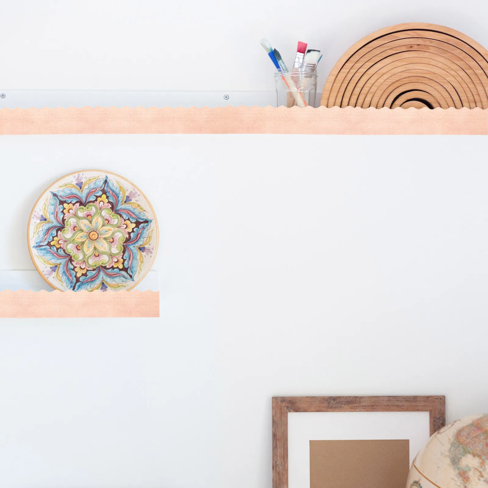 Classroom Decorative Border Stickers Waterproof Bulletin Board Coated Paper Cartoon Leaf Patterns Adhesive Trim Strips
Classroom Decorative Border Stickers Waterproof Bulletin Board Coated Paper Cartoon Leaf Patterns Adhesive Trim Strips