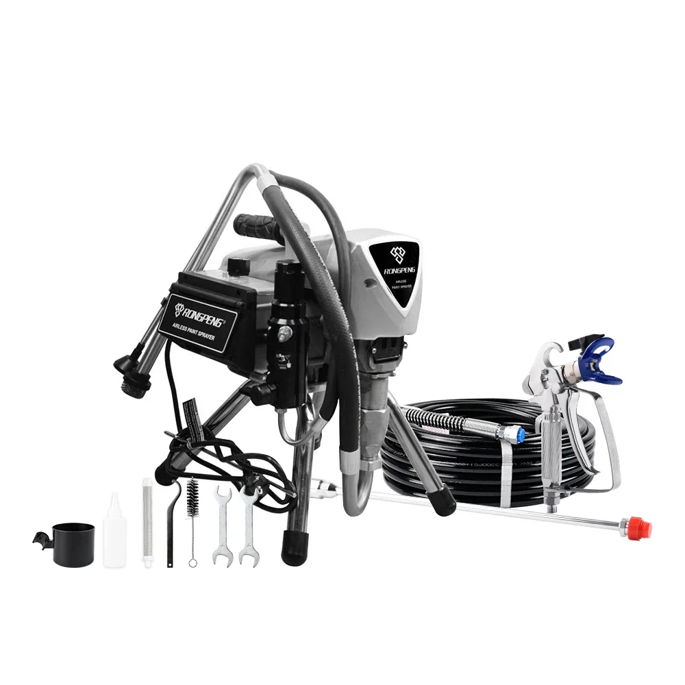 RONGPENG R520 High Quality 517 Nozzle Paint Spray Application Airless Paint Sprayer Power Paint Spray Machine
RONGPENG R520 High Quality 517 Nozzle Paint Spray Application Airless Paint Sprayer Power Paint Spray Machine