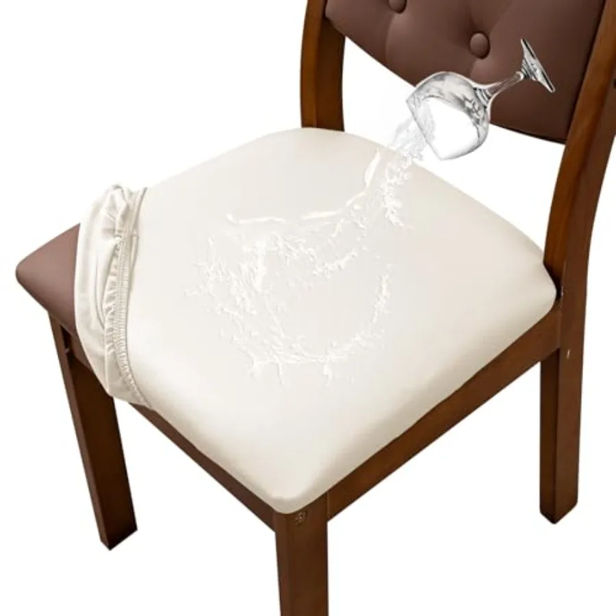 Waterproof 90% Polyester 10% Spandex Seat Covers for Dining Room Chairs Set of 6 Stretch Dining Chair Slipcovers Kitchen Chair
Waterproof 90% Polyester 10% Spandex Seat Covers for Dining Room Chairs Set of 6 Stretch Dining Chair Slipcovers Kitchen Chair