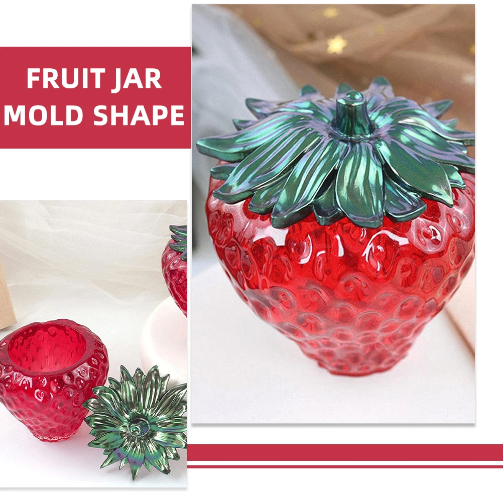 Safe Fruit Jar Mold Silicone Casting Tool Strawberry Storage Box Epoxy Crafting Kit 1pcs
Safe Fruit Jar Mold Silicone Casting Tool Strawberry Storage Box Epoxy Crafting Kit 1pcs