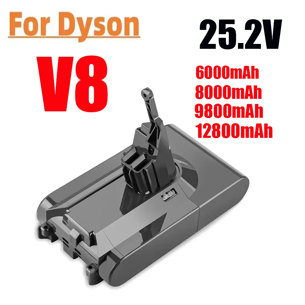 Dyson V8 V10 Handheld Vacuum Cleaner Battery 25.2V Rechargeable Lithium-ion Replacement Total Clean Flufy
Dyson V8 V10 Handheld Vacuum Cleaner Battery 25.2V Rechargeable Lithium-ion Replacement Total Clean Flufy
