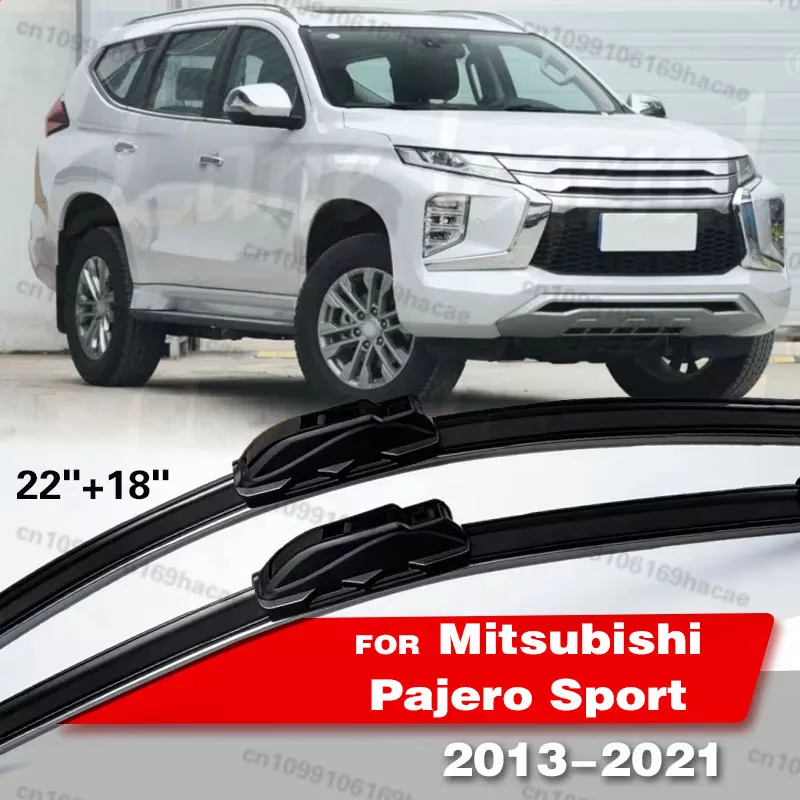 For Mitsubishi Pajero Sport 2013-2021 Silicone & Rubber Wiper Front Wiper Blades Windshield Windscreen 22"+18" Car Accessories
For Mitsubishi Pajero Sport 2013-2021 Silicone & Rubber Wiper Front Wiper Blades Windshield Windscreen 22"+18" Car Accessories