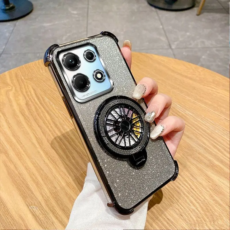 Magnetic For Magsafe Wireless Charge Case For infinix note 40 pro NOTE30 4G note40 Gyro Bracket glitter clear Shockproof Cover
Magnetic For Magsafe Wireless Charge Case For infinix note 40 pro NOTE30 4G note40 Gyro Bracket glitter clear Shockproof Cover