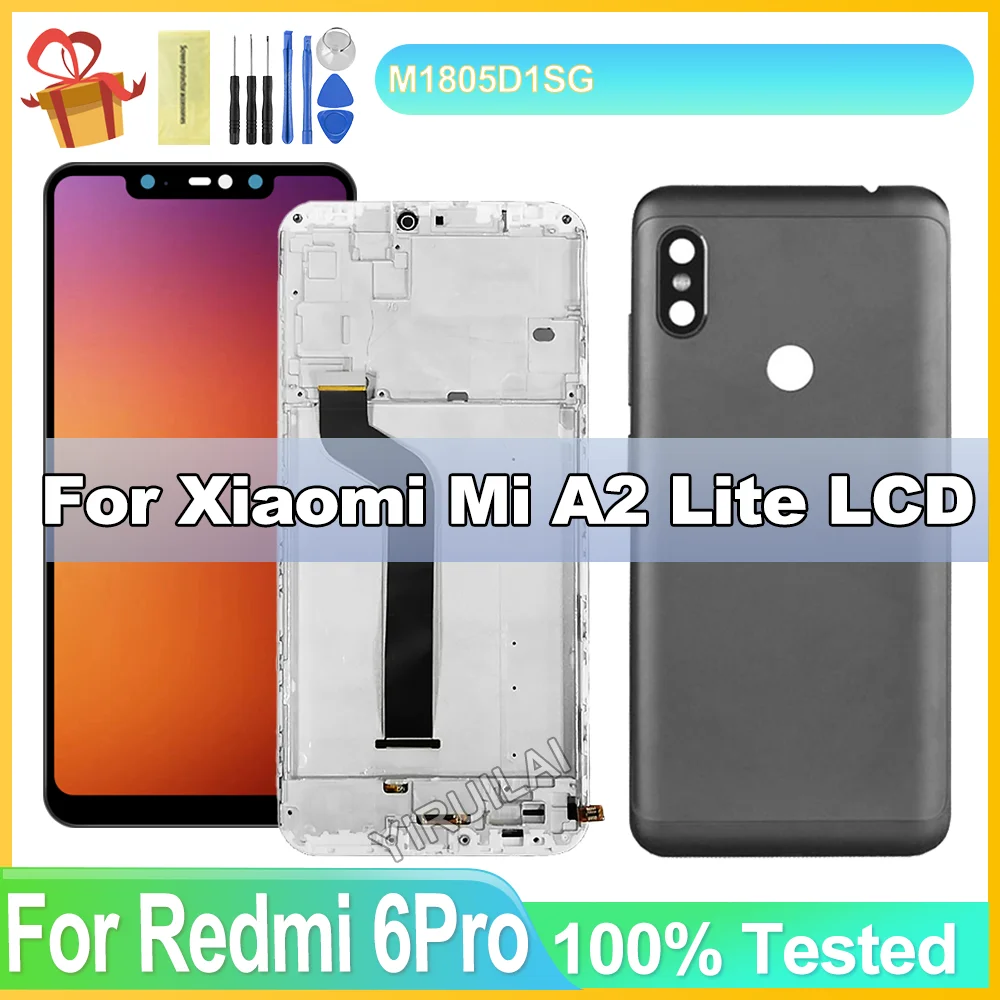 Для Xiaomi Mi A2 Lite ЖК-дисплей с сенсорным экраном и дигитайзером для Redmi 6pro ЖК-дисплей M1805D1SG
Для Xiaomi Mi A2 Lite ЖК-дисплей с сенсорным экраном и дигитайзером для Redmi 6pro ЖК-дисплей M1805D1SG