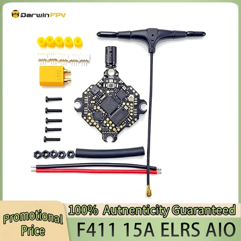 DarwinFPV ExpressLRS ELRS AIO F4 FC FPV Bluejay 2.4G Flight Controller Whoop Betaflight 15A OSD BEC 1-3S 4In1 ESC
DarwinFPV ExpressLRS ELRS AIO F4 FC FPV Bluejay 2.4G Flight Controller Whoop Betaflight 15A OSD BEC 1-3S 4In1 ESC