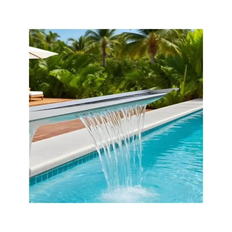 Прямоугольный фонтан из нержавеющей стали с водопадом, уличная водная функция со светодиодной подсветкой, современный дизайн для сада и заднего двора
Прямоугольный фонтан из нержавеющей стали с водопадом, уличная водная функция со светодиодной подсветкой, современный дизайн для сада и заднего двора