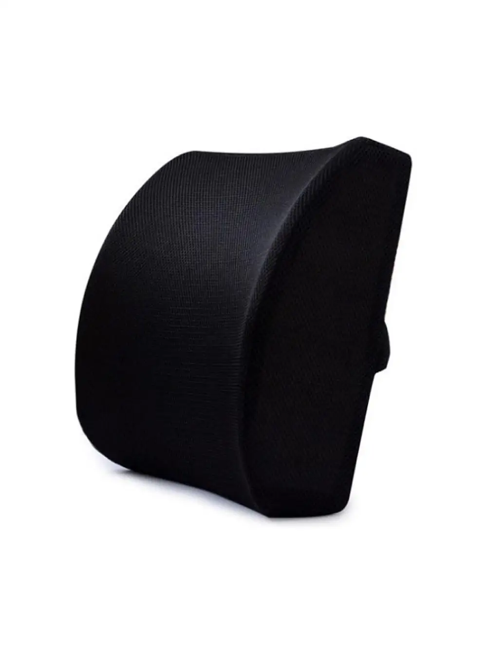 Black Memory Foam Lumbar Pillow Office Chair Back Support Car Cushion Pillow Soft Plush Material Home Decorative Pillow
Black Memory Foam Lumbar Pillow Office Chair Back Support Car Cushion Pillow Soft Plush Material Home Decorative Pillow