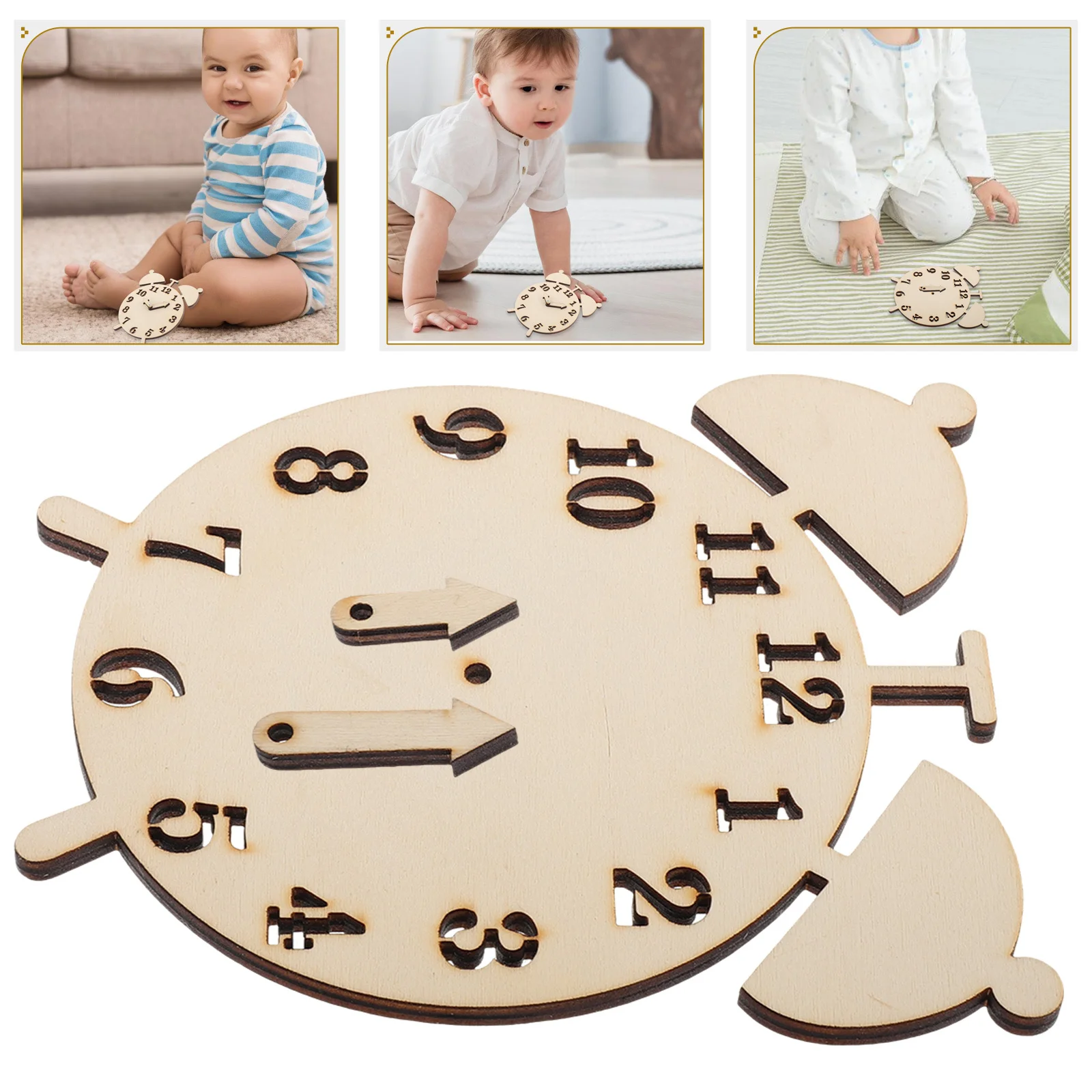 DIY Wooden Clock Kit Handmade Wall Decor for Kids Adults Creative Building Educational Time Learning Montessori Style Puzzle
DIY Wooden Clock Kit Handmade Wall Decor for Kids Adults Creative Building Educational Time Learning Montessori Style Puzzle