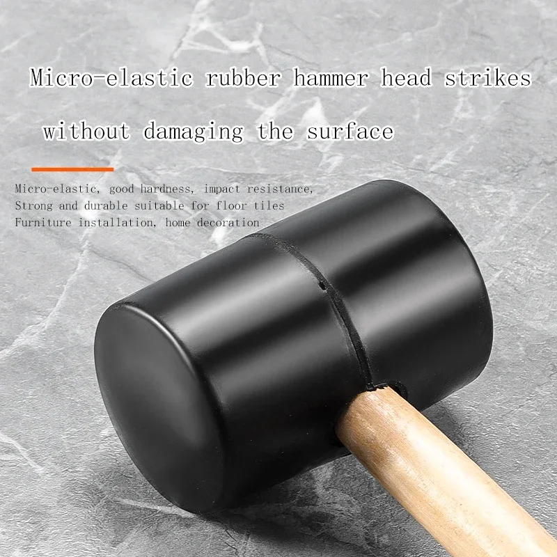 Handle Floor Duty Ceramic Mallet Professional Rubber Tools Installation Hand Wooden Hammer Tile Heavy
Handle Floor Duty Ceramic Mallet Professional Rubber Tools Installation Hand Wooden Hammer Tile Heavy