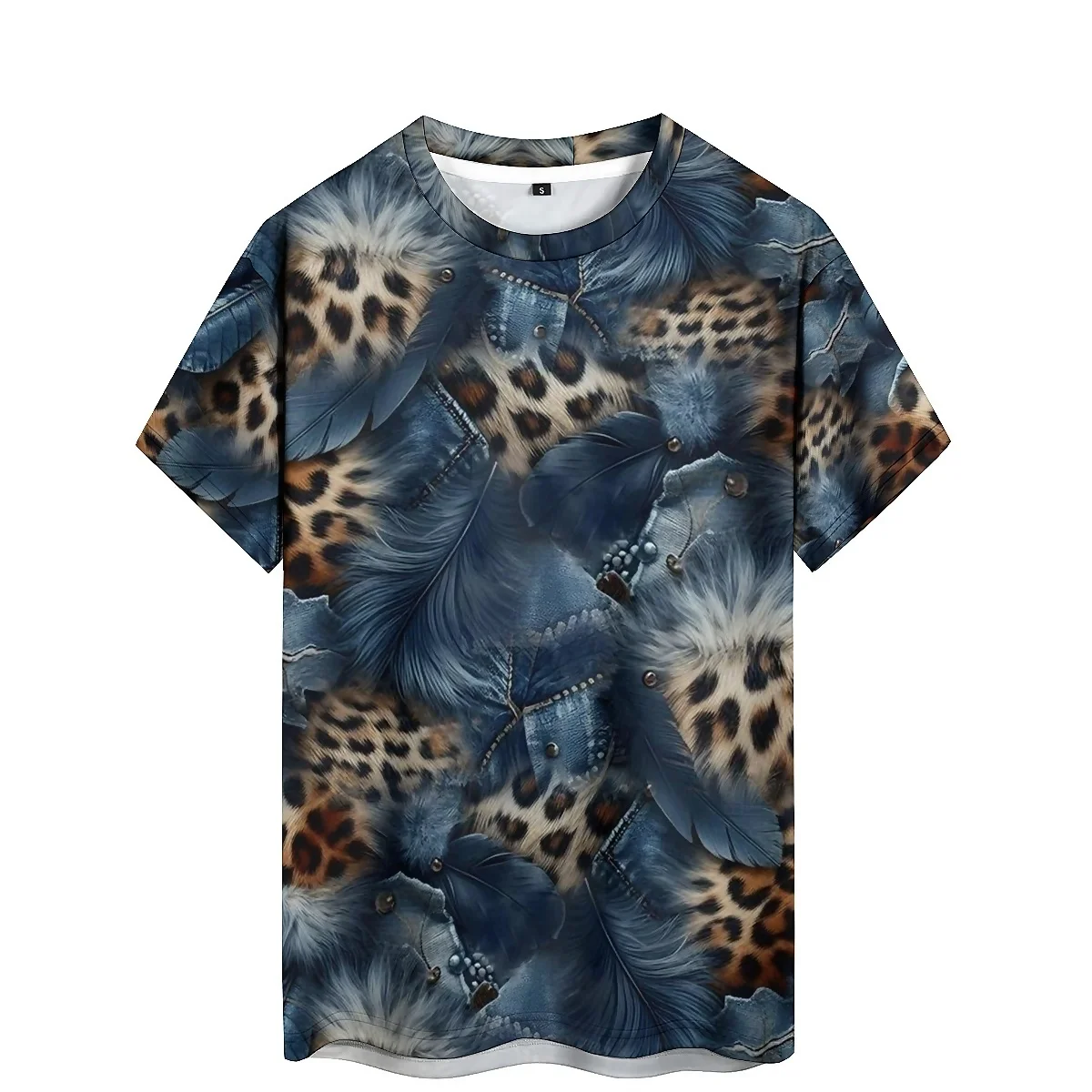 Men's Novelty Funny Christmas 3D Printed Short-Sleeve T-Shirt - Shirt-Style, Loose Fit
Men's Novelty Funny Christmas 3D Printed Short-Sleeve T-Shirt - Shirt-Style, Loose Fit