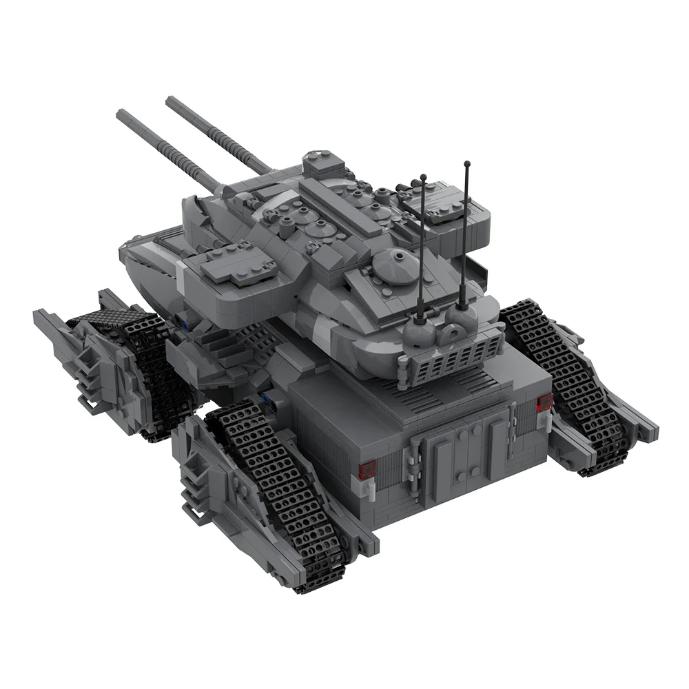 MOC «Goliath' футуристический танк, модель кирпича, высокотехнологичные военные танки, колесница, строительные блоки, сборные игрушки, подарки на день рождения для детей, сделай сам
MOC «Goliath' футуристический танк, модель кирпича, высокотехнологичные военные танки, колесница, строительные блоки, сборные игрушки, подарки на день рождения для детей, сделай сам
