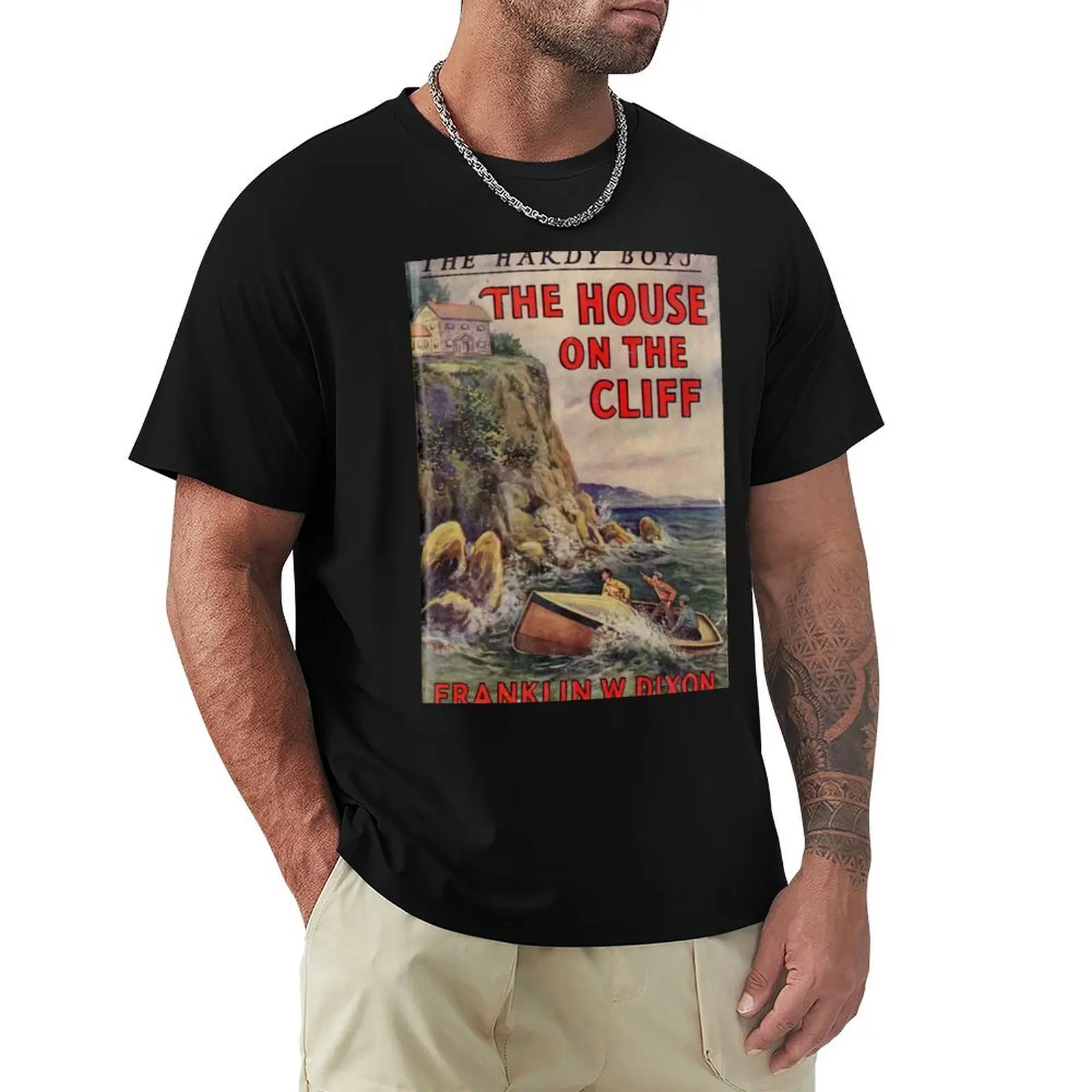 The Hardy Boys: The House on the Cliff T-Shirt customs design your own gifts for boyfriend Man t-shirt mens fashion
The Hardy Boys: The House on the Cliff T-Shirt customs design your own gifts for boyfriend Man t-shirt mens fashion