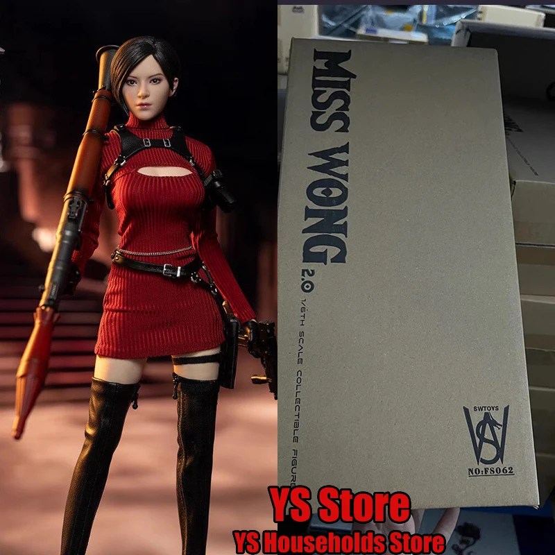 SWTOYS 1/6 FS062 Long Tube Boots Beauty MISS WONG 2.0 Female Killer Action Figure Separate Rolling Eyes Design 12" Delicate Doll
SWTOYS 1/6 FS062 Long Tube Boots Beauty MISS WONG 2.0 Female Killer Action Figure Separate Rolling Eyes Design 12" Delicate Doll