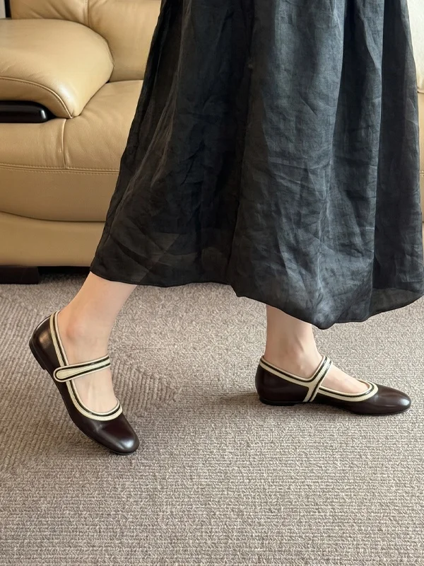 Comfortable round Toe Mary Jane Shoes Women's Buckle Inner Heightening Single Shoes Versatile Elegant Fashionable Leather
Comfortable round Toe Mary Jane Shoes Women's Buckle Inner Heightening Single Shoes Versatile Elegant Fashionable Leather