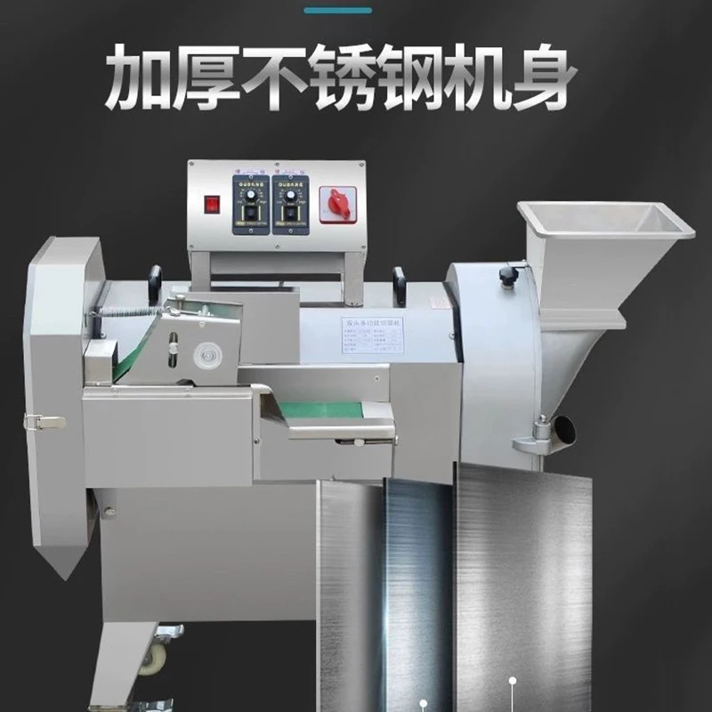 Commercial Electric Vegetable Cutter Multifunctional Automatic Slicer Shredder Dicing Machine for Potato Carrot Onion Garlic
Commercial Electric Vegetable Cutter Multifunctional Automatic Slicer Shredder Dicing Machine for Potato Carrot Onion Garlic