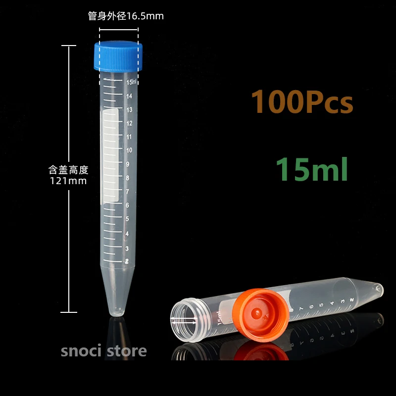 Solutions Conical Centrifuge Tubes 15ml with Screw Caps Polypropylene Container with Graduated and Write-on Spot for lab
Solutions Conical Centrifuge Tubes 15ml with Screw Caps Polypropylene Container with Graduated and Write-on Spot for lab