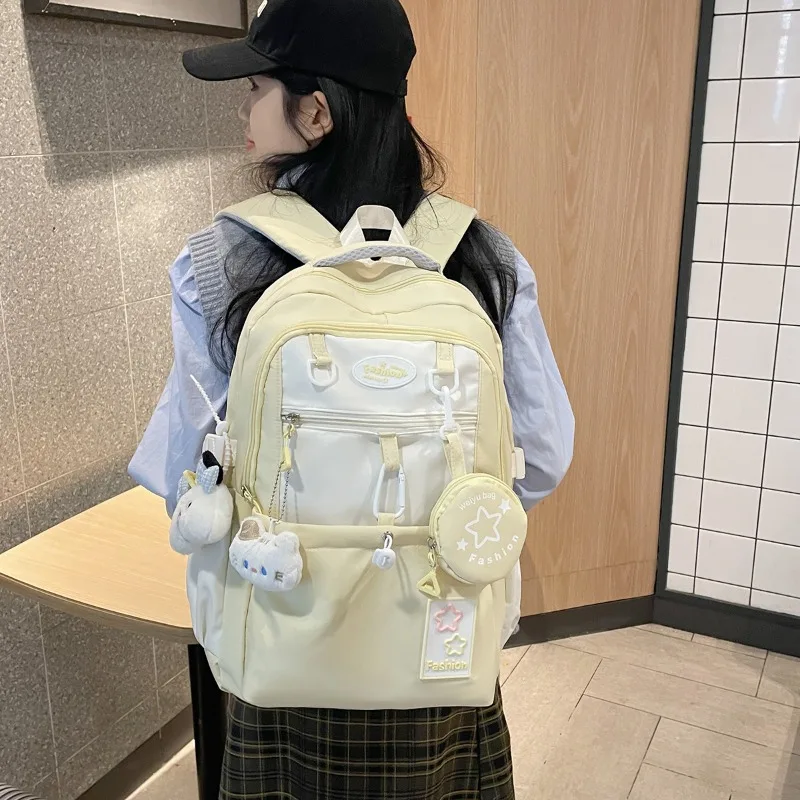 Simple Kids Backpacks for Boy Versatile Lightweight Travel Backpacks Leisure School Bag Class Bags for Girl Designer Bag Mochila
Simple Kids Backpacks for Boy Versatile Lightweight Travel Backpacks Leisure School Bag Class Bags for Girl Designer Bag Mochila