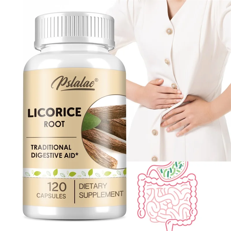 Licorice Root Capsules - Promotes Digestive Health, Relieves Stomach Discomfort, Eases Digestion, and Increases Energy Levels
Licorice Root Capsules - Promotes Digestive Health, Relieves Stomach Discomfort, Eases Digestion, and Increases Energy Levels