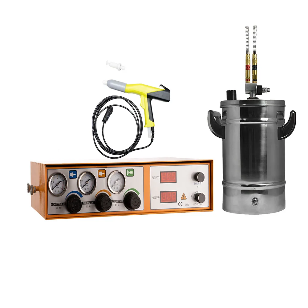 Factory Price Portable Small Electrostatic Powder Coating Spray Gun Machine For Metal Coating Test
Factory Price Portable Small Electrostatic Powder Coating Spray Gun Machine For Metal Coating Test