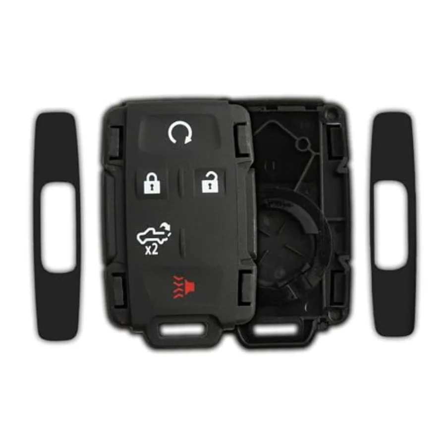 Remote Key Fob Shell 5bth Lift Gate Case for Chevrolet Silverado GMC Sierra M3N-32337200, 84209236
Remote Key Fob Shell 5bth Lift Gate Case for Chevrolet Silverado GMC Sierra M3N-32337200, 84209236