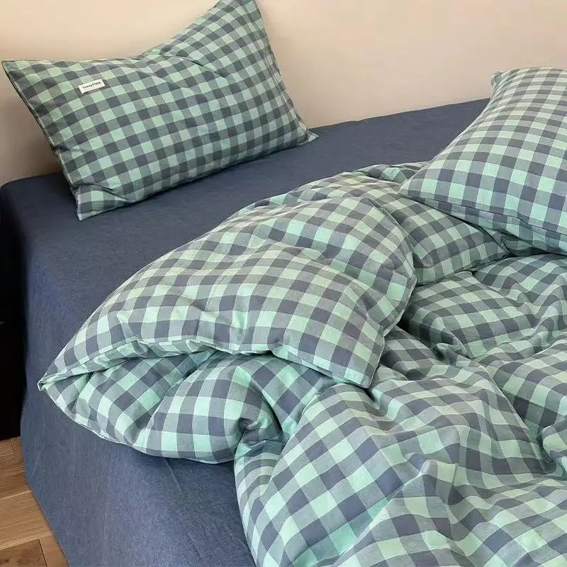High Quality Duvet Cover Set Pillowcase Flat Sheet Floral Boys Girls Twin Full Size Soft Bedding Kit Korean Ins Style Home Use
High Quality Duvet Cover Set Pillowcase Flat Sheet Floral Boys Girls Twin Full Size Soft Bedding Kit Korean Ins Style Home Use