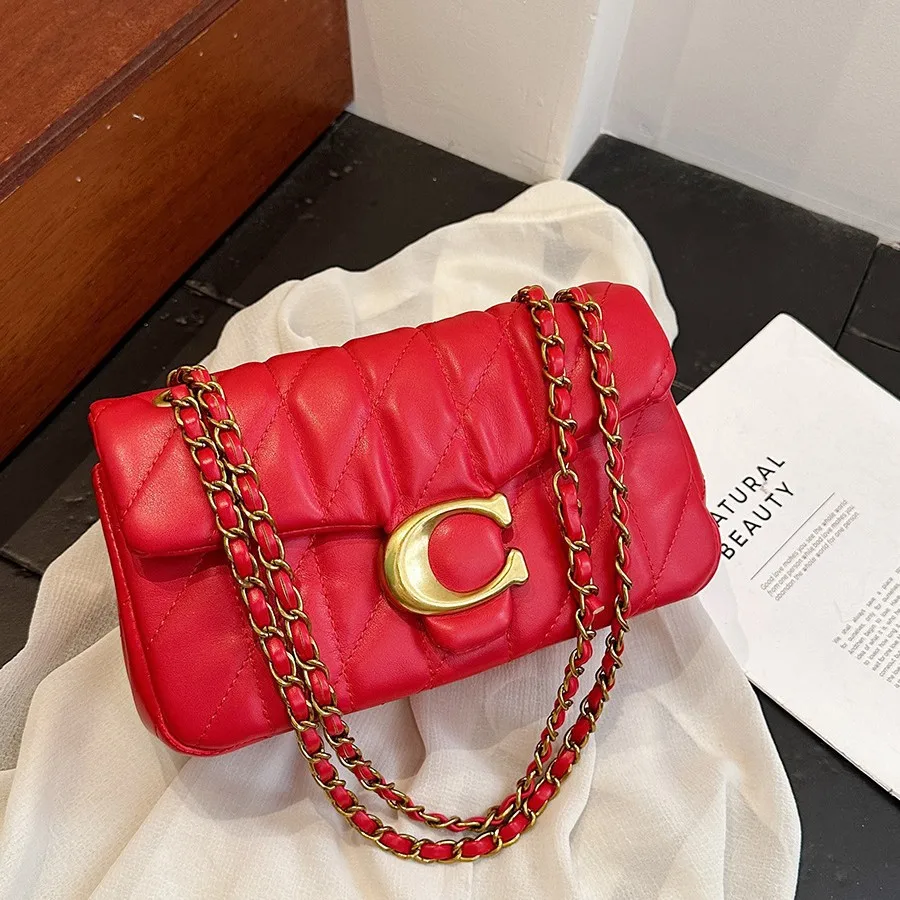 Женская стеганая сумка через плечо 2025 года, роскошная мини-сумка с ремешком-цепочкой, кошелек на плечо с ромбовидным узором, модный элегантный клатч
Женская стеганая сумка через плечо 2025 года, роскошная мини-сумка с ремешком-цепочкой, кошелек на плечо с ромбовидным узором, модный элегантный клатч