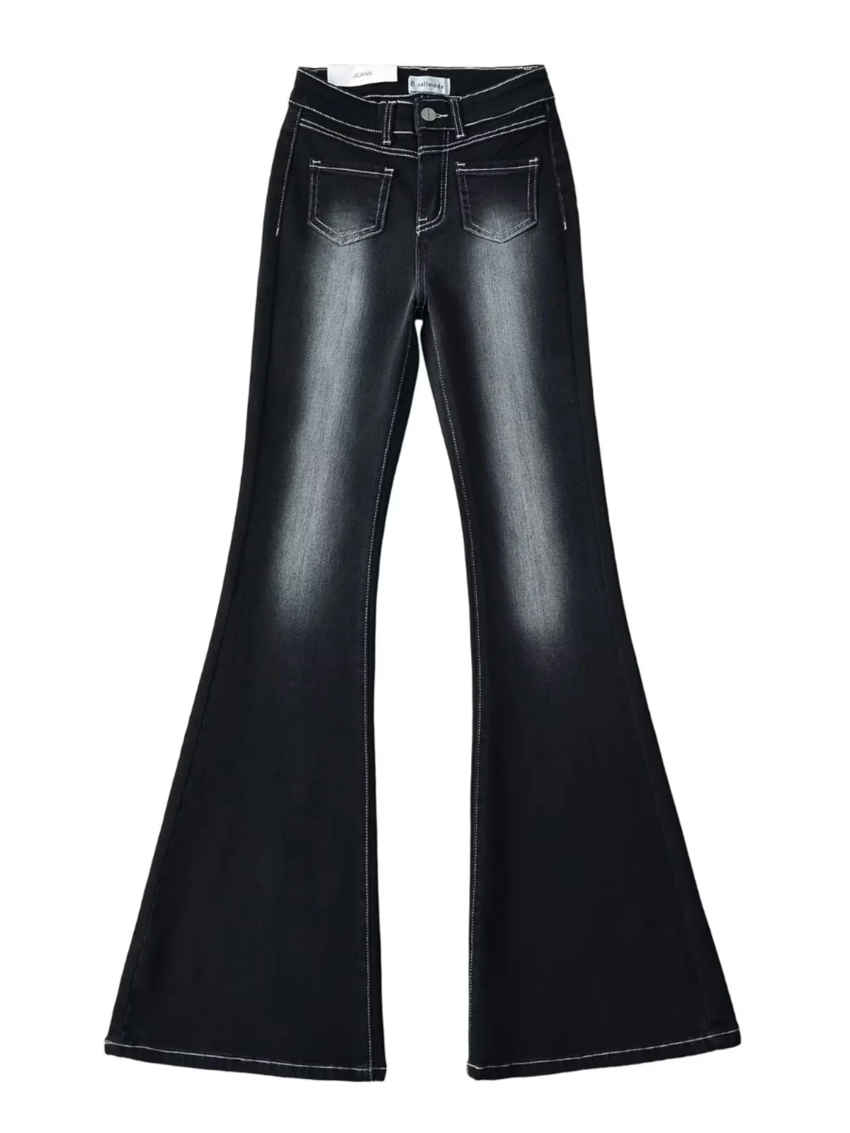 High Waist Flared Jeans Women's Street Style Retro Washed Black Slim Fit Micro Flare Denim Pants Long Floor Length Skinny Jeans
High Waist Flared Jeans Women's Street Style Retro Washed Black Slim Fit Micro Flare Denim Pants Long Floor Length Skinny Jeans