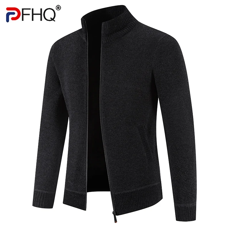PFHQ New Versatile Men's Sweater Stand Up Collar Plush Thick Cardigan Solid Color Long Sleeve Zipper 2024 Male Tops 21Z5652
PFHQ New Versatile Men's Sweater Stand Up Collar Plush Thick Cardigan Solid Color Long Sleeve Zipper 2024 Male Tops 21Z5652