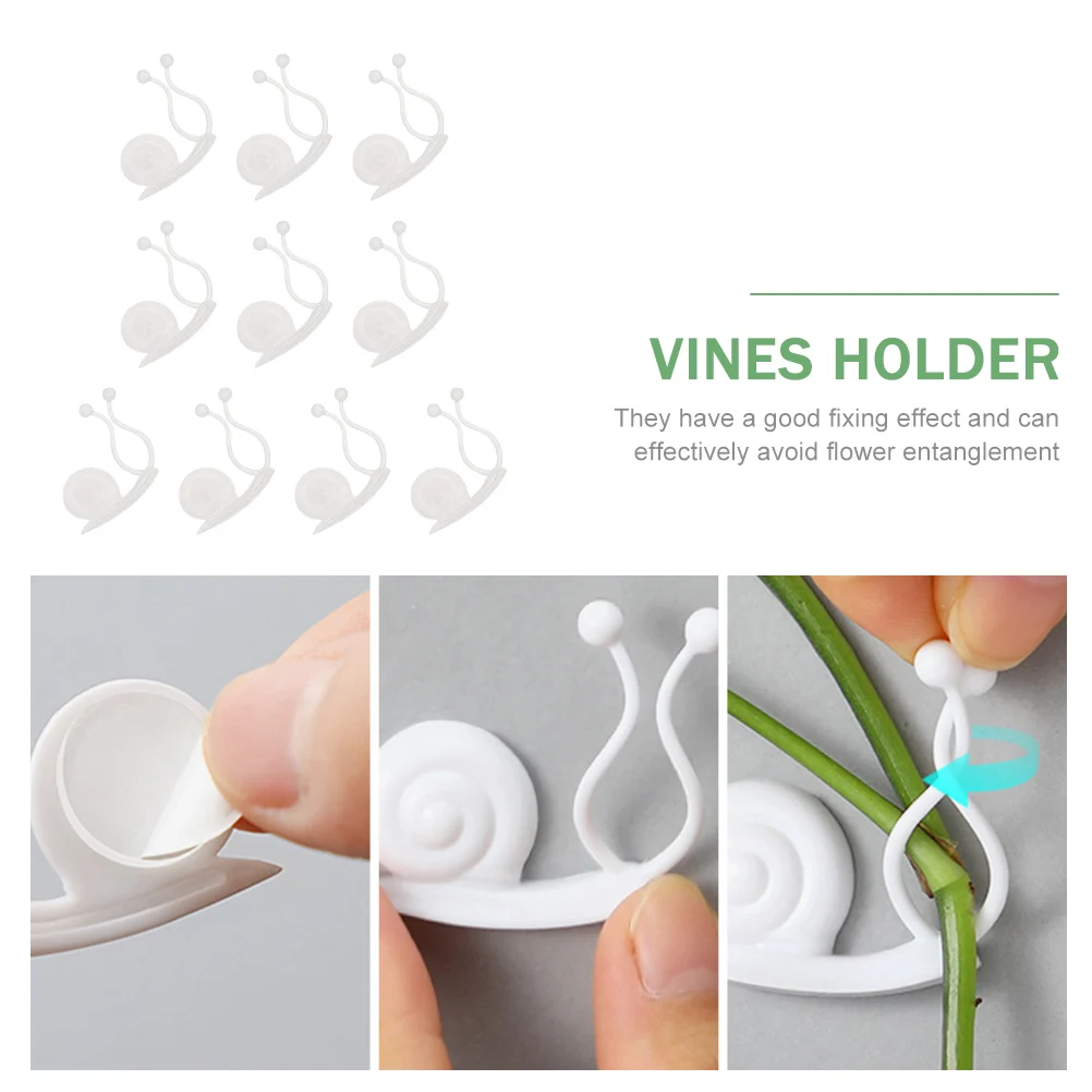 10 Pcs Plant Fixing Clips Plastic Safe Durable Wall Vines Climbing Plants Holder Self Adhesive Indoor Gardening Accessories
10 Pcs Plant Fixing Clips Plastic Safe Durable Wall Vines Climbing Plants Holder Self Adhesive Indoor Gardening Accessories