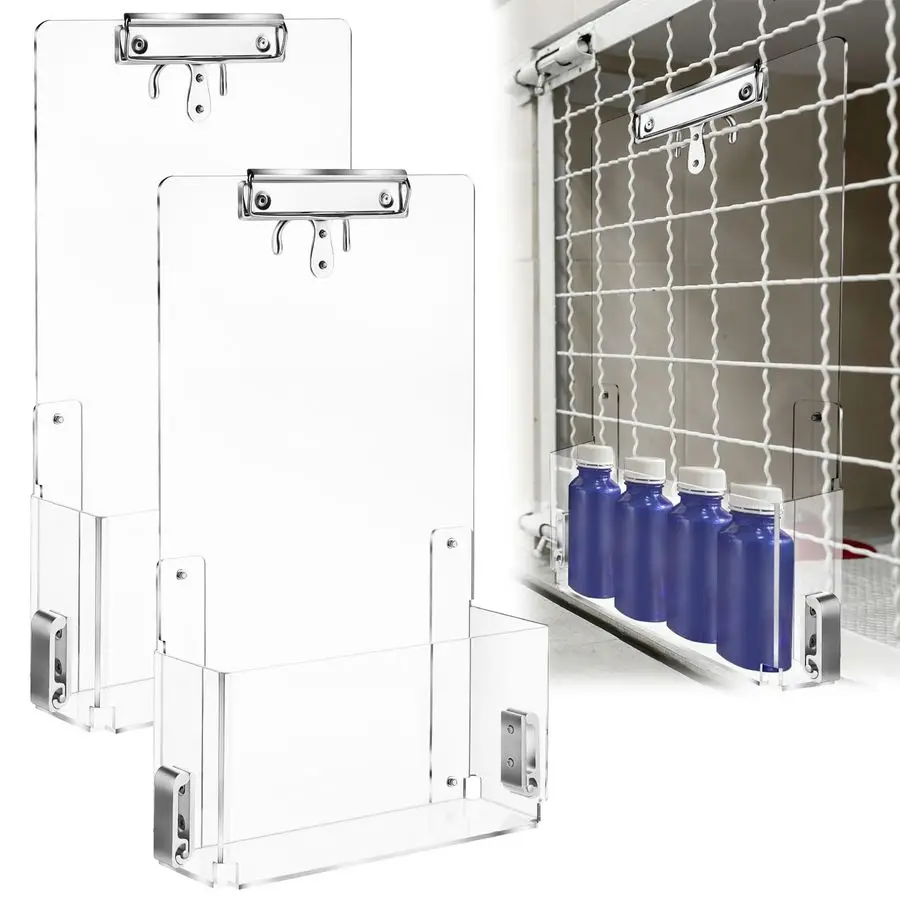 2 Pack Kennel Cage Storage Bin for Accessories and Supplies Veterinary Cage Acrylic Storage Rack for Kennel, Crate, Cat Accessor
2 Pack Kennel Cage Storage Bin for Accessories and Supplies Veterinary Cage Acrylic Storage Rack for Kennel, Crate, Cat Accessor