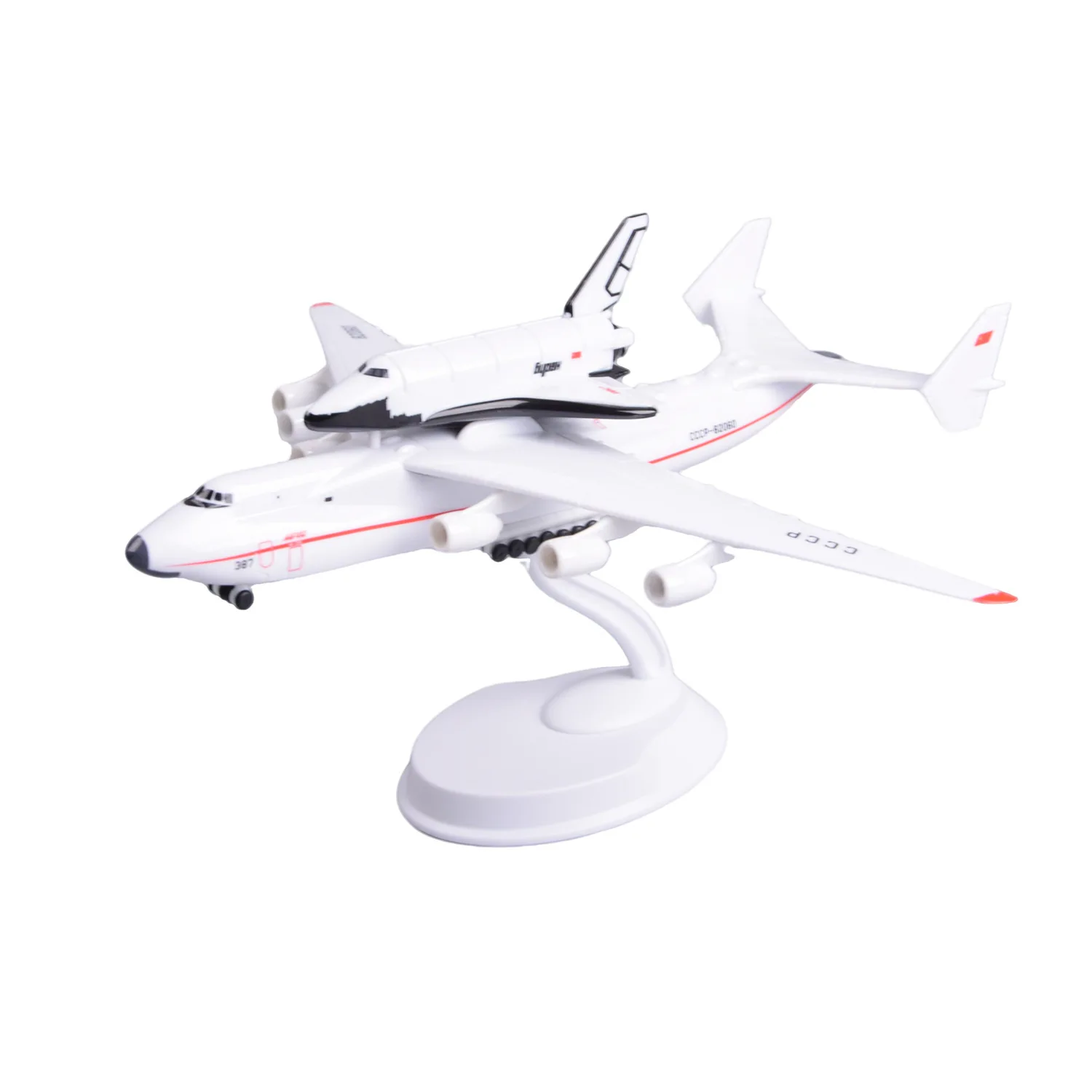 Diecast 1:400 Scale Planes Buran Space Shuttle Large Transport Aircraft Display Aviation Collection Gift Replica Abs Material
Diecast 1:400 Scale Planes Buran Space Shuttle Large Transport Aircraft Display Aviation Collection Gift Replica Abs Material