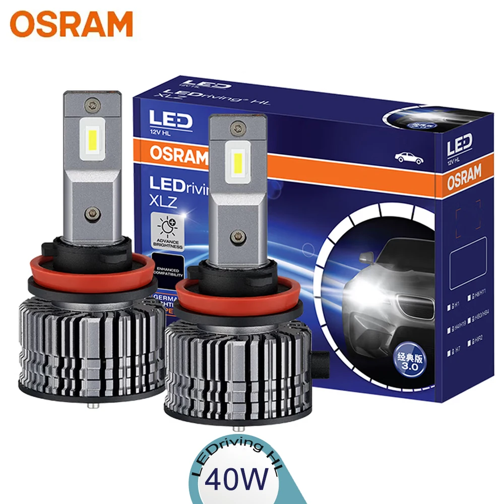 OSRAM XLZ CLASSIC 3.0 LED HB3 HB4 Original Car Headlight 9005 9006 40W Bright 6000K Cool White LED Upgarde Lamps J9005/6CW,Pair
OSRAM XLZ CLASSIC 3.0 LED HB3 HB4 Original Car Headlight 9005 9006 40W Bright 6000K Cool White LED Upgarde Lamps J9005/6CW,Pair